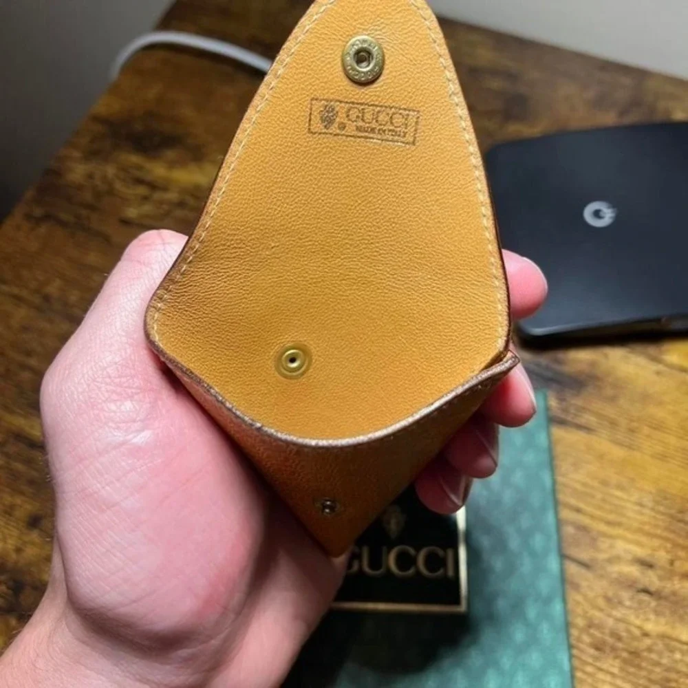 Vintage 1990s Gucci coin pouch Brand new in box